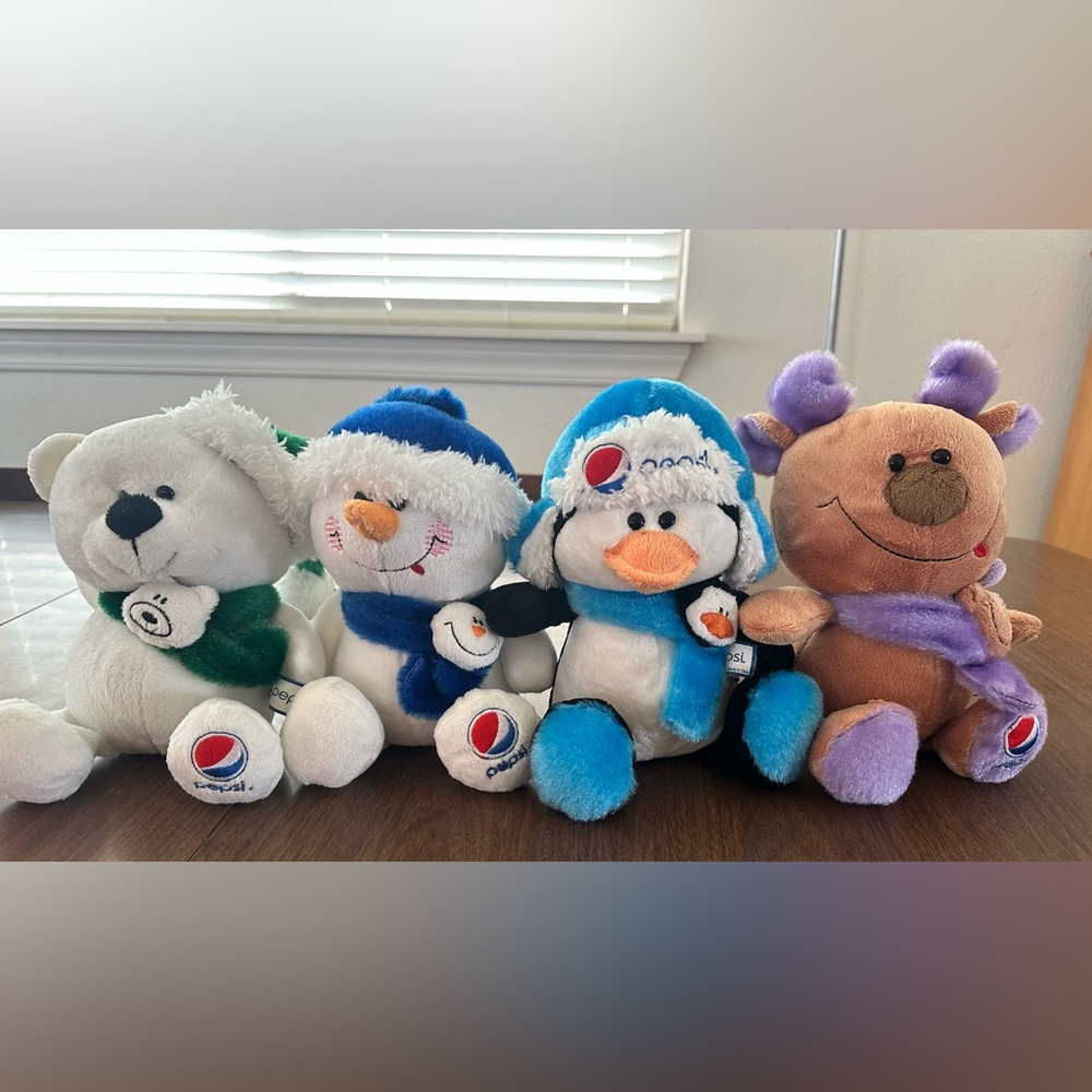 Pepsi Winter Plush Toy Collection